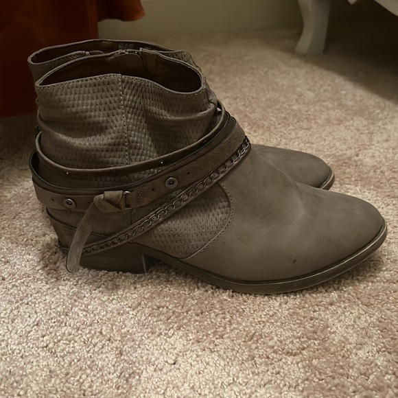 brown booties - Picture 2 of 2